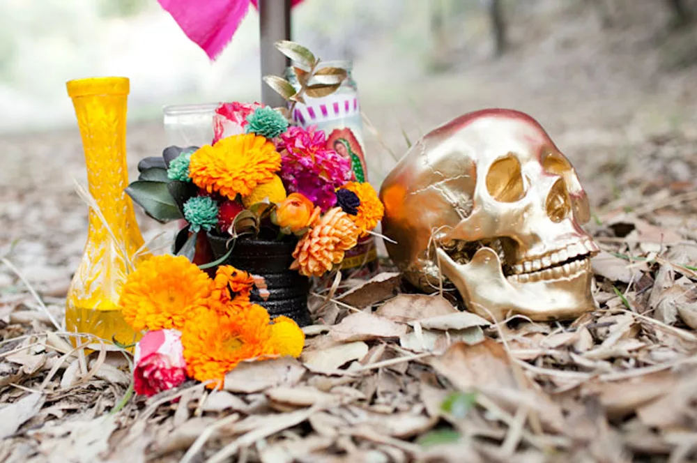 Dia De Los Muertos Wedding Inspiration