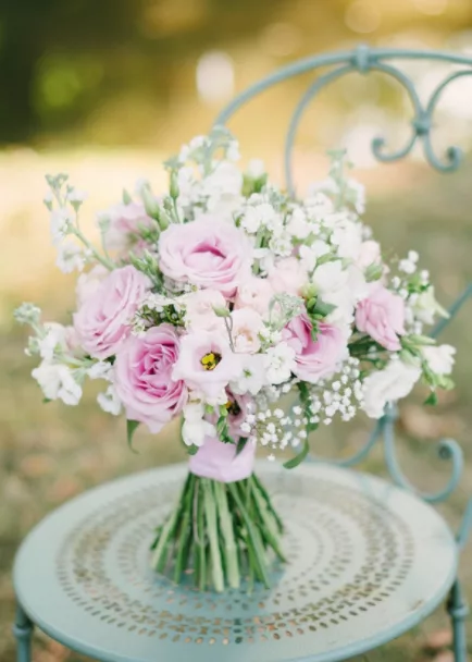 Wedding Flowers - Bouquet With Lisianthus