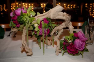 Sprawling Flowers - Wedding Table Centerpiece