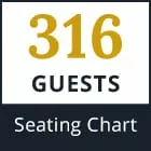 316 Guests Seating Chart