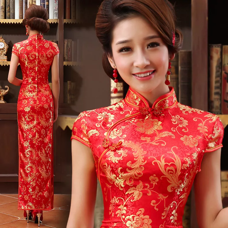 qipao traditional chinese wedding dress