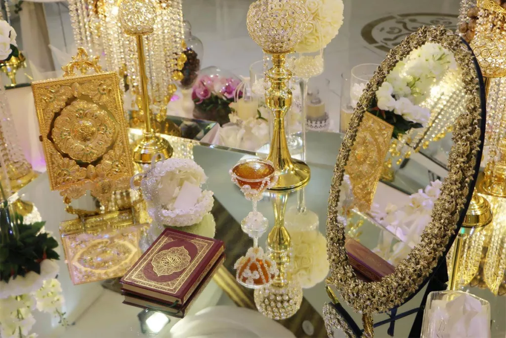 Persian Wedding Table Mirror