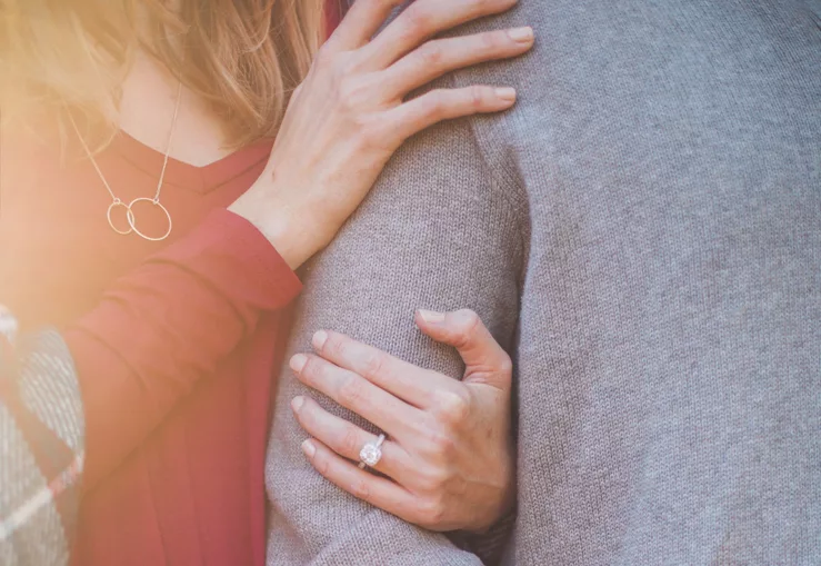 Engagement Party Planning - Engaged Woman Holding Man's Arm