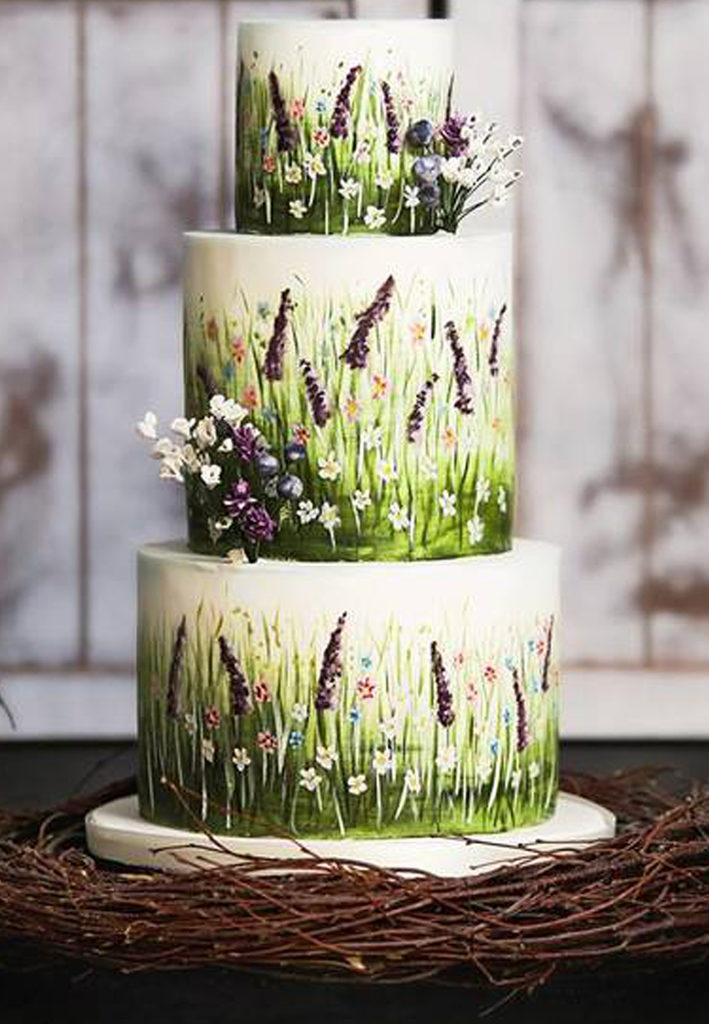 Hand-Painted Cakes Ideas And Inspirations For Your Event!