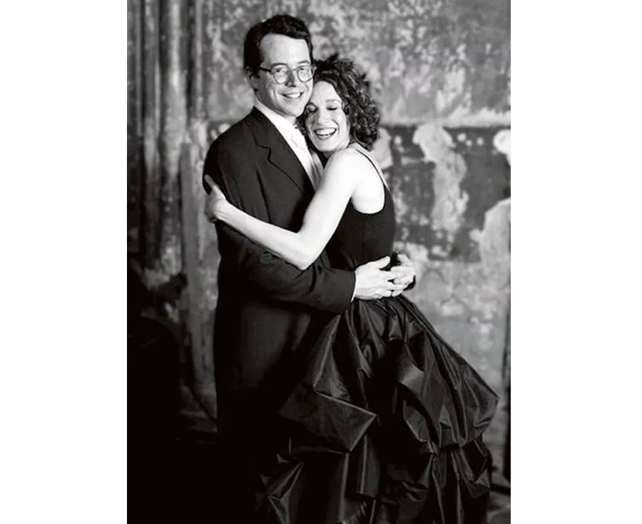 Non White Wedding Dresses - Sarah Jessica Parker Black Wedding Dress